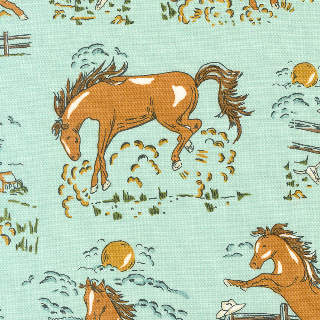 Wild Horses - Blue