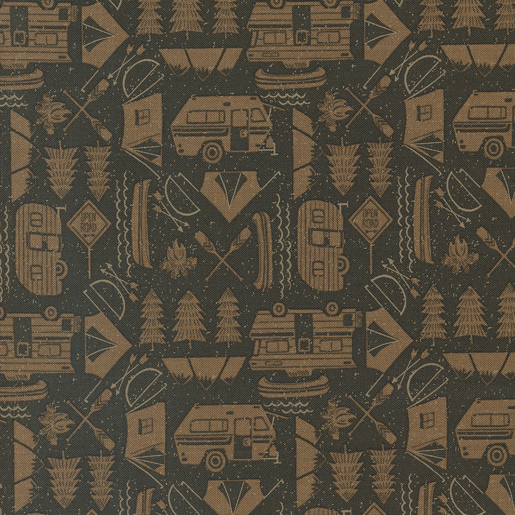 Outdoor Motif - Brown