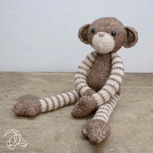 Malinda the Monkey - Knitting Kit