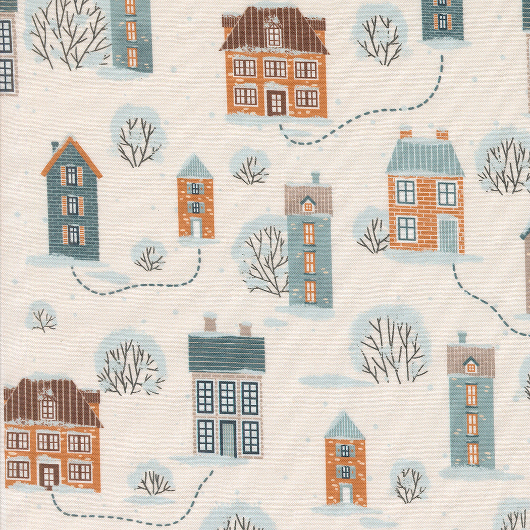 Snowy Houses