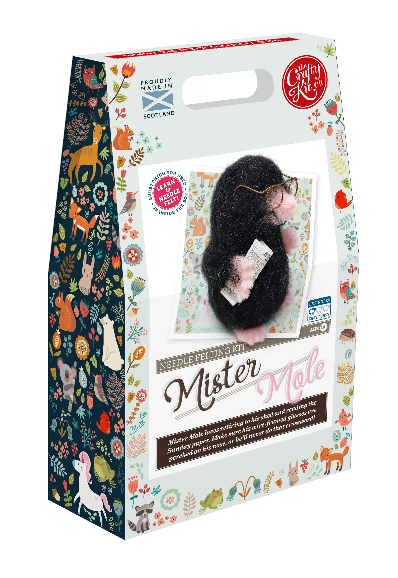 Mister Mole Needle Felting Kit