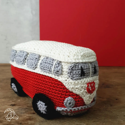 Red Retro Van - Crochet Kits