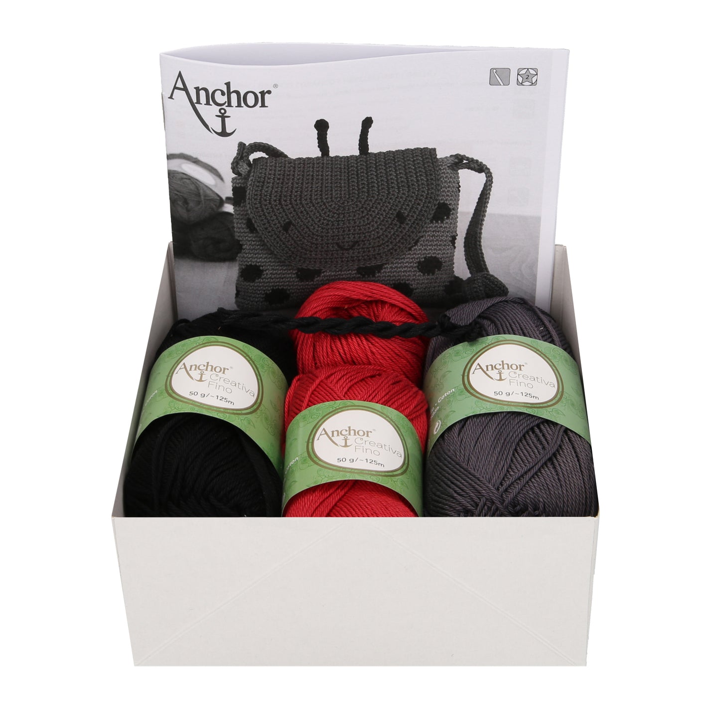 Crochet Bag Kit: Ladybug