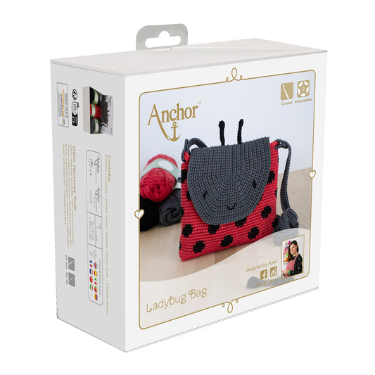 Crochet Bag Kit: Ladybug