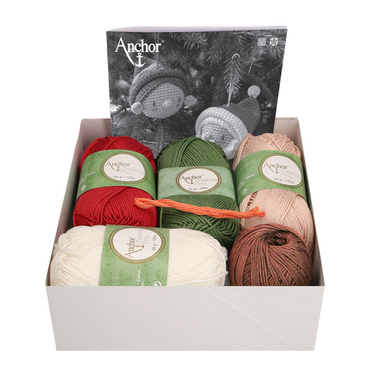 Crochet Kit: Creativa: Amigurumi: Santa and Elf Bauble