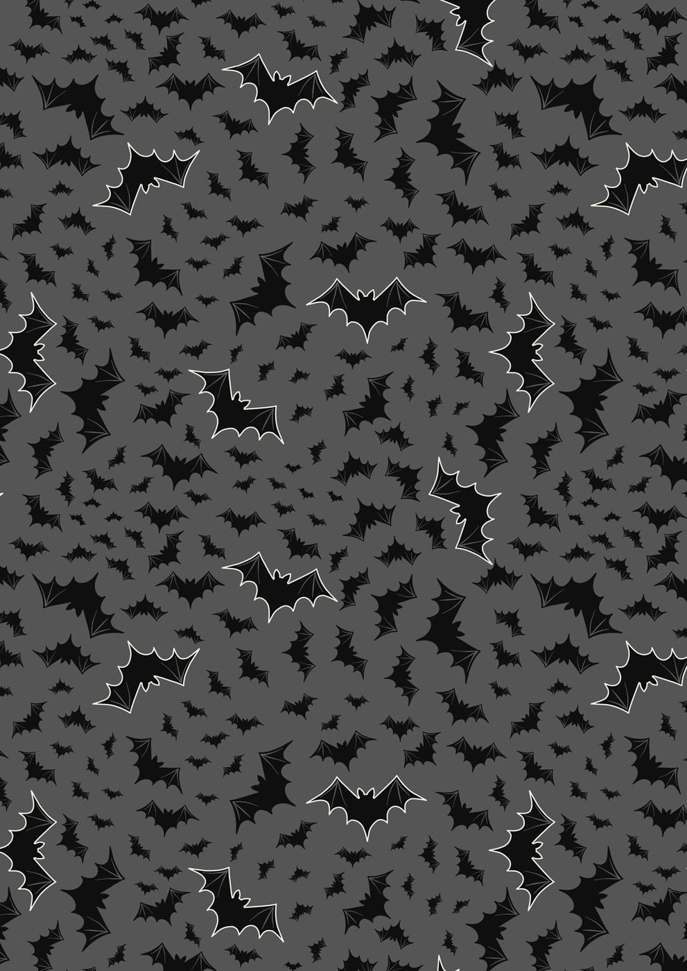 Bats on grey
