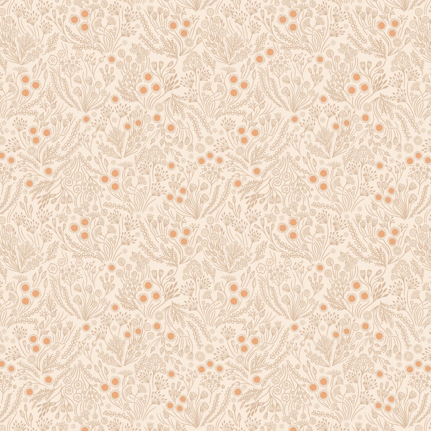 Floral seeds on light stone
