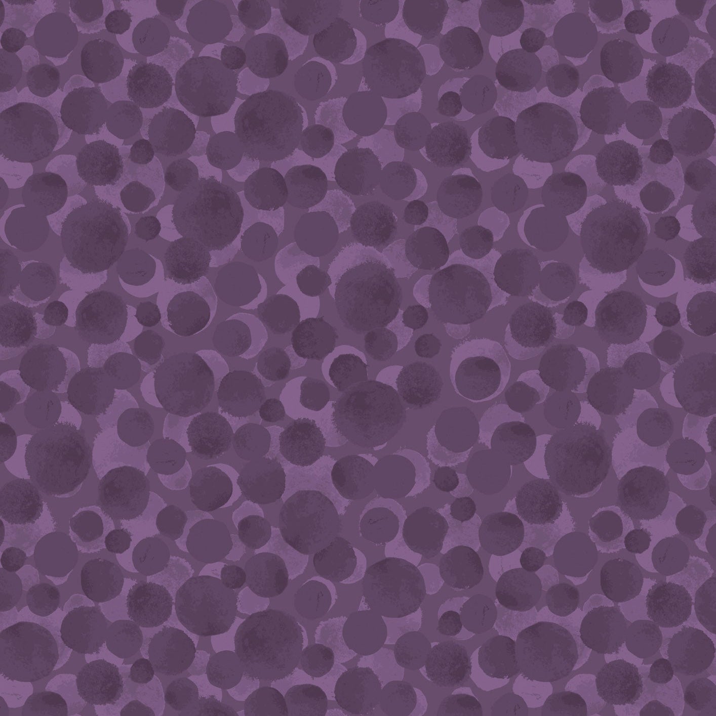Dark purple Bumbleberries - Flannel
