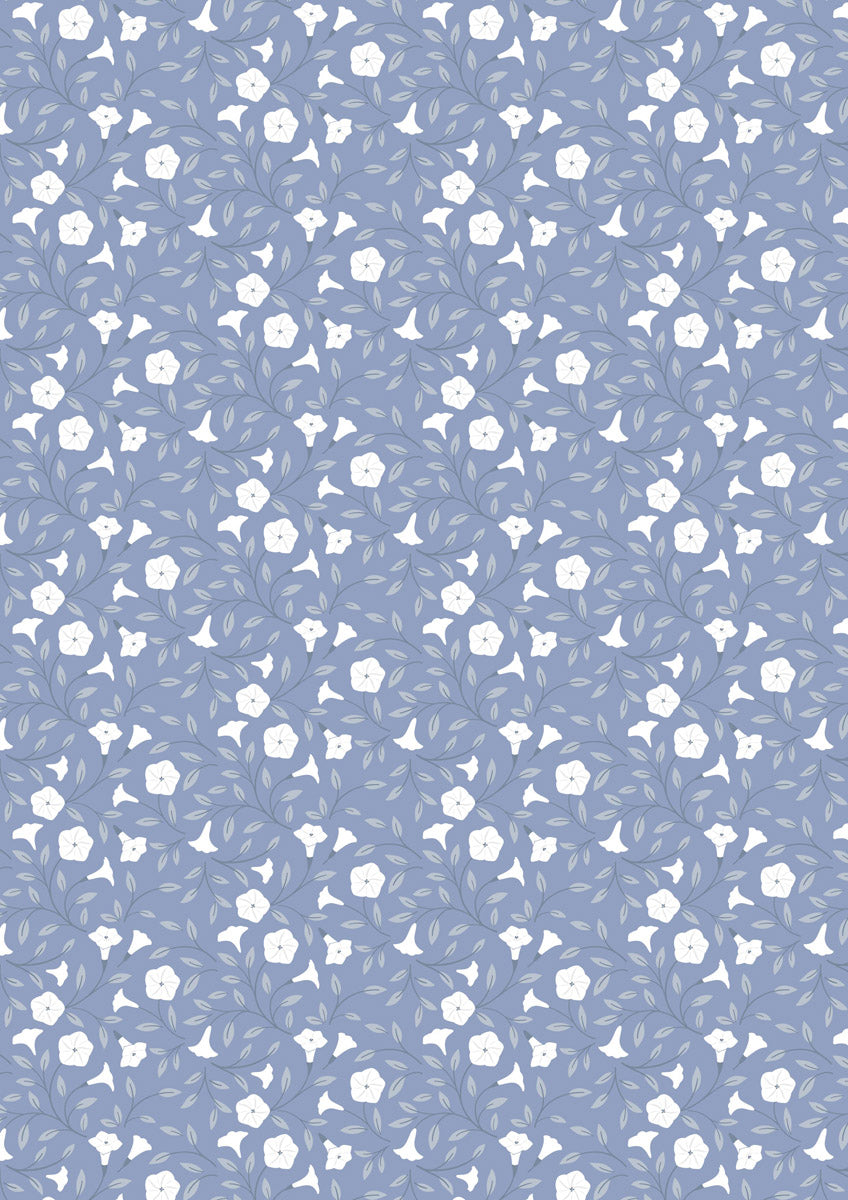 Moonflower - Dark Periwinkle