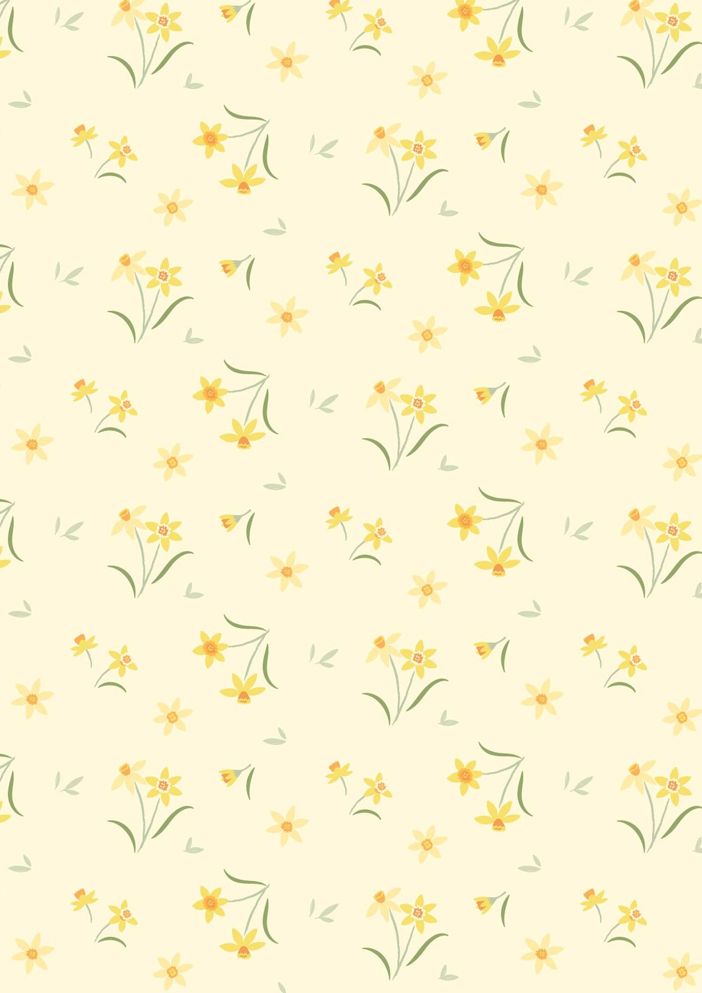 Daffodil Delight - Pastel Yellow