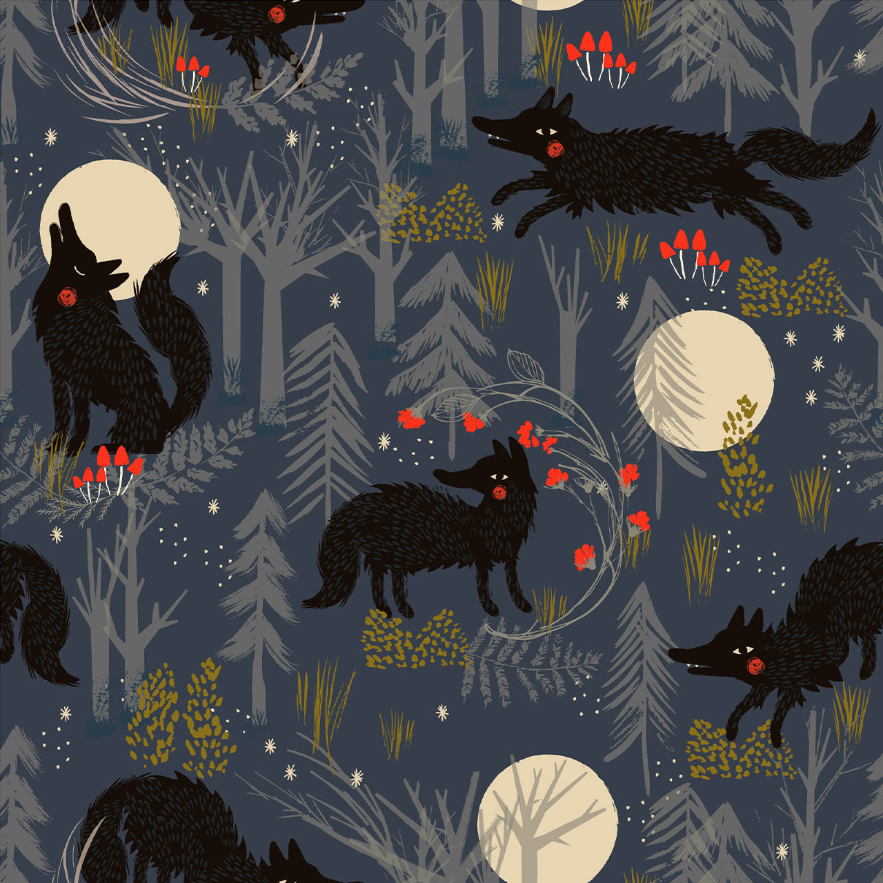 Forest Whispers - Wolf