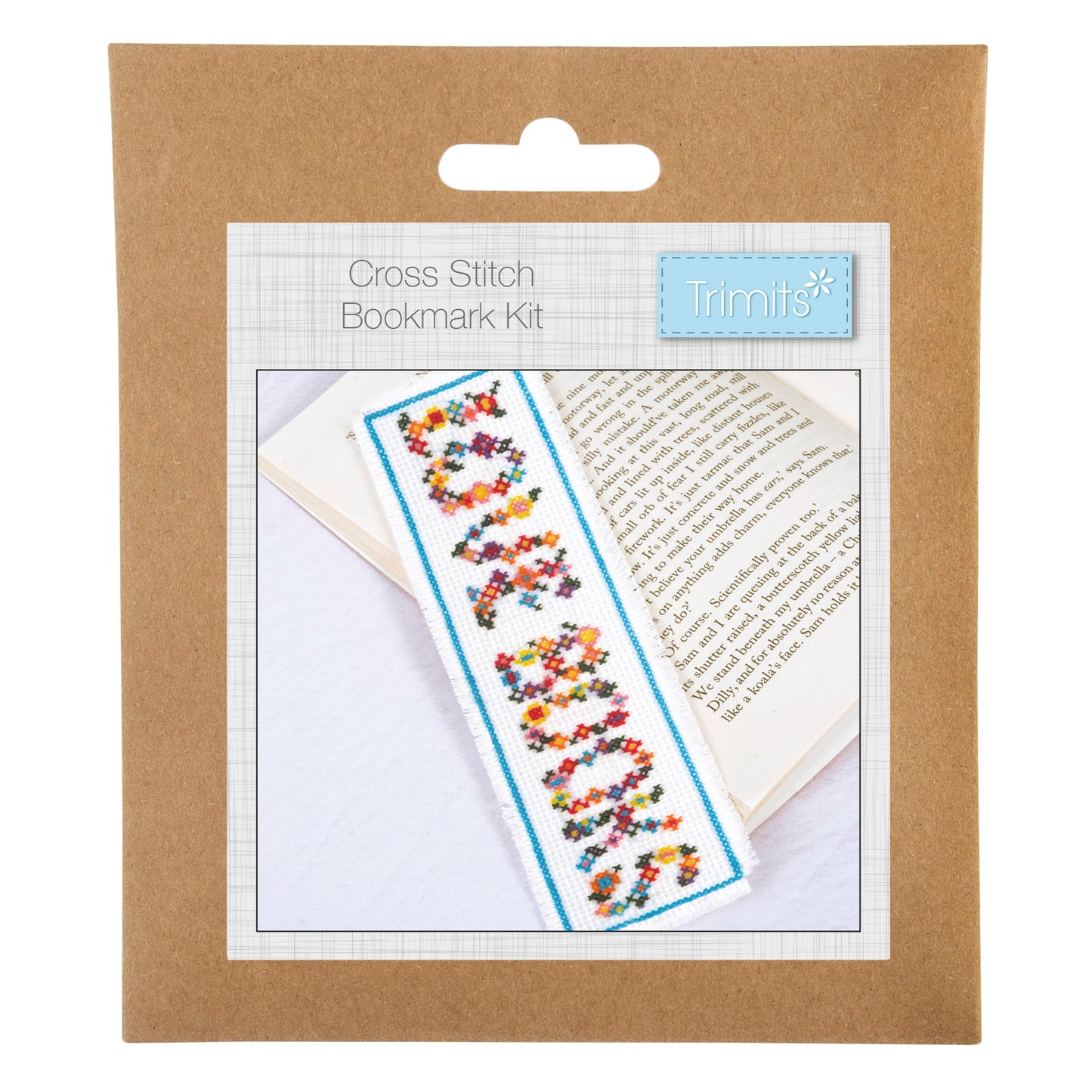 Counted Cross Stitch Bookmark Kit: Floral Books