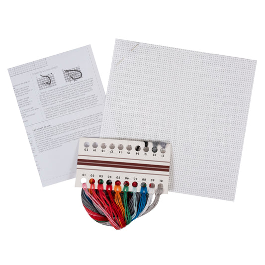 Mini Counted Cross Stitch: Cat Ear Muffs