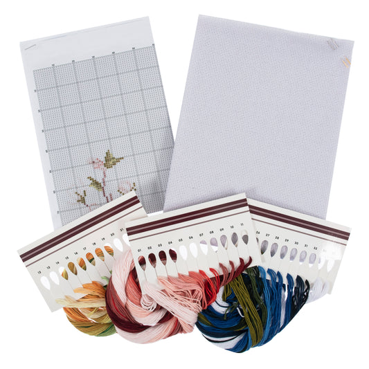 Extra Large Counted Cross Stitch Kit: Peacock