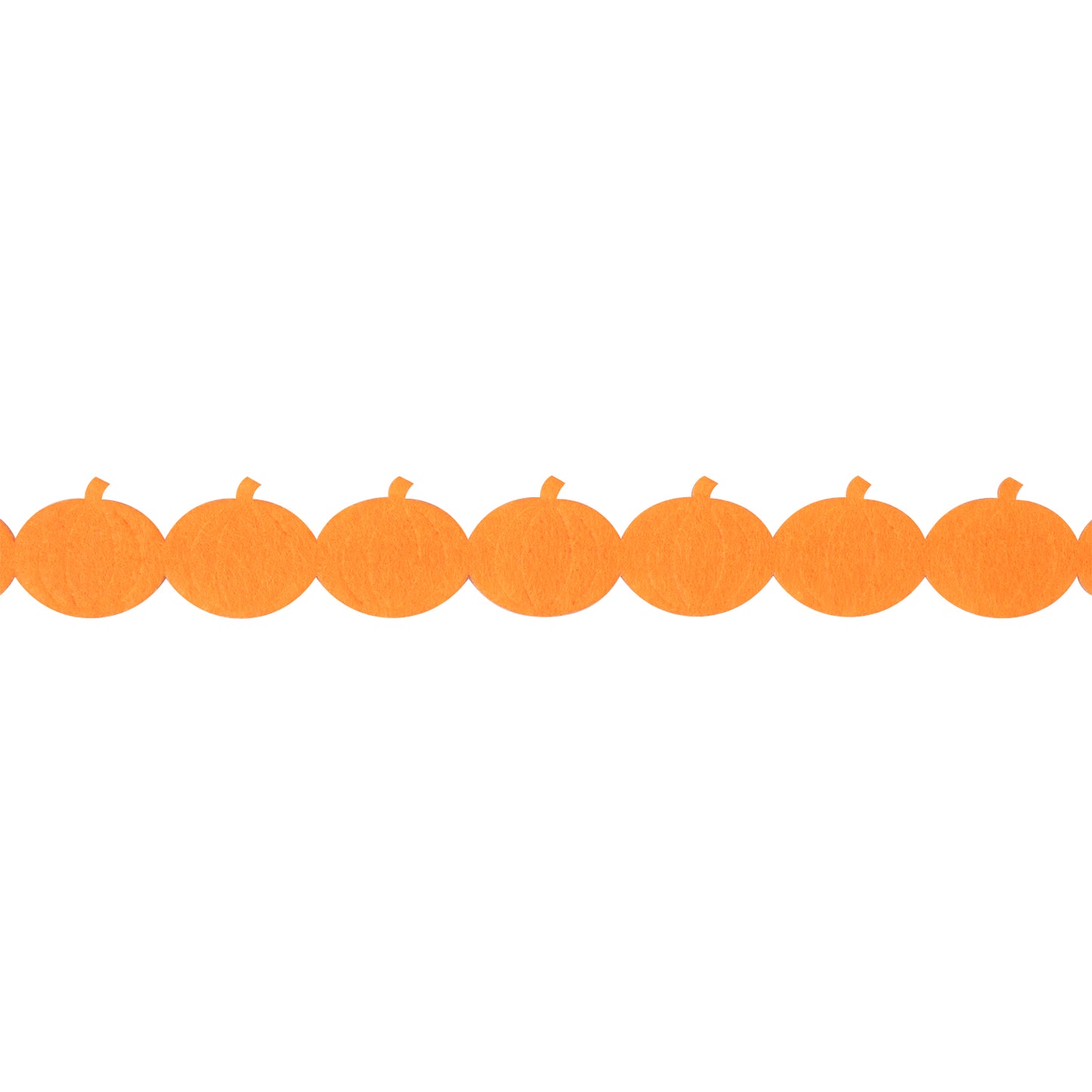 Felt Pumpkin Trim: 35mm Wide