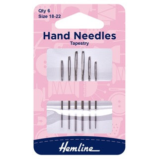 Tapestry Sewing Needles: Size 18-22