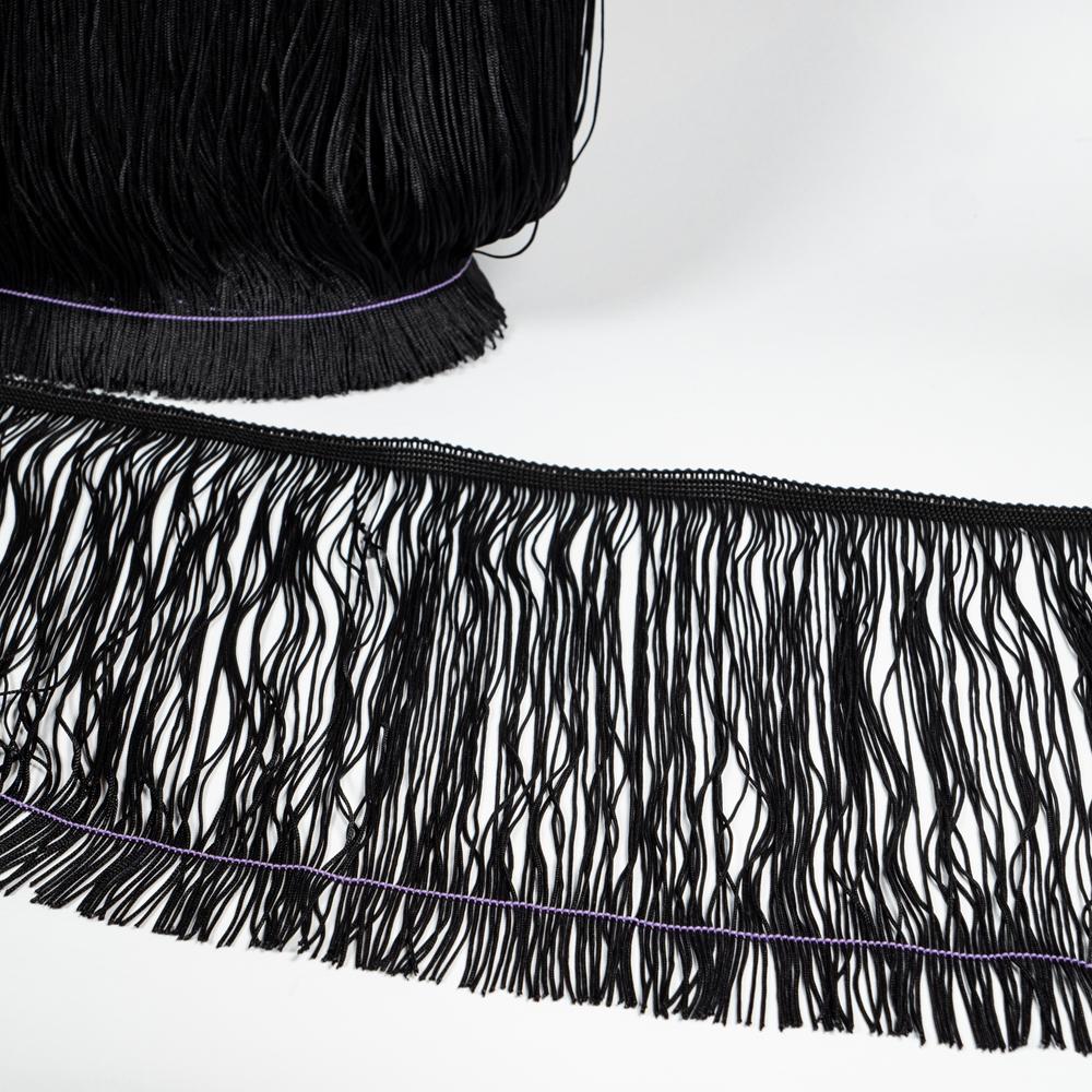 Black Fringe - 20cm