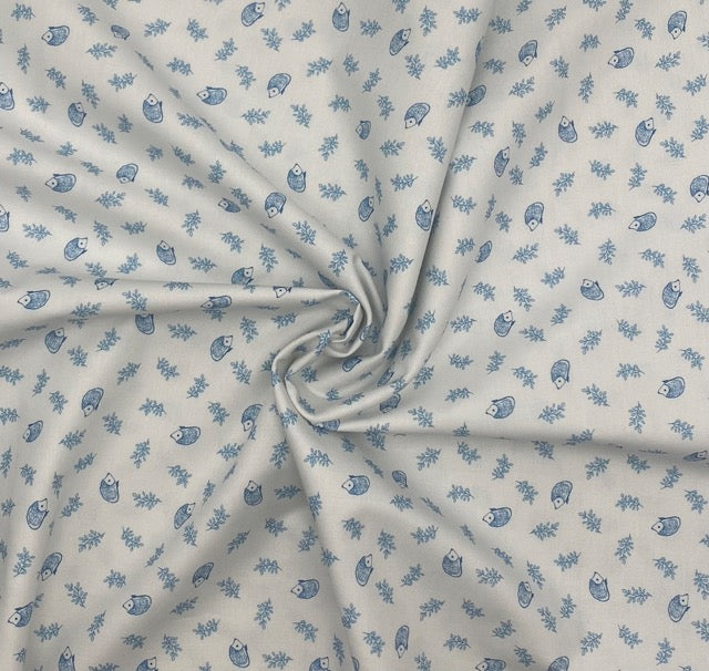 Little hedgehog on cream