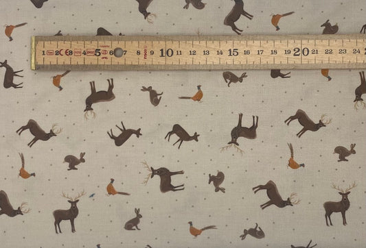 Country animals on natural