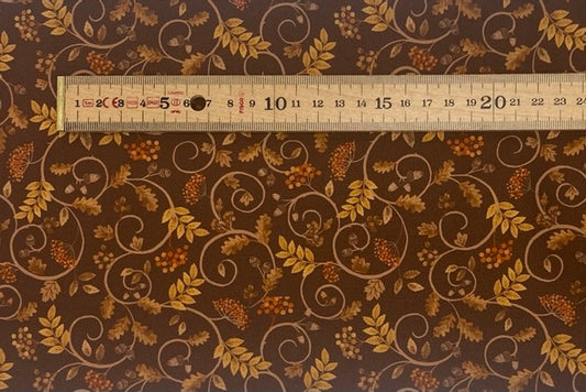 Cranborne scroll on conker