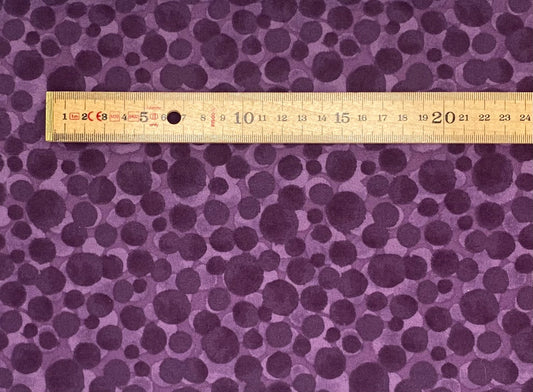 Dark purple Bumbleberries - Flannel