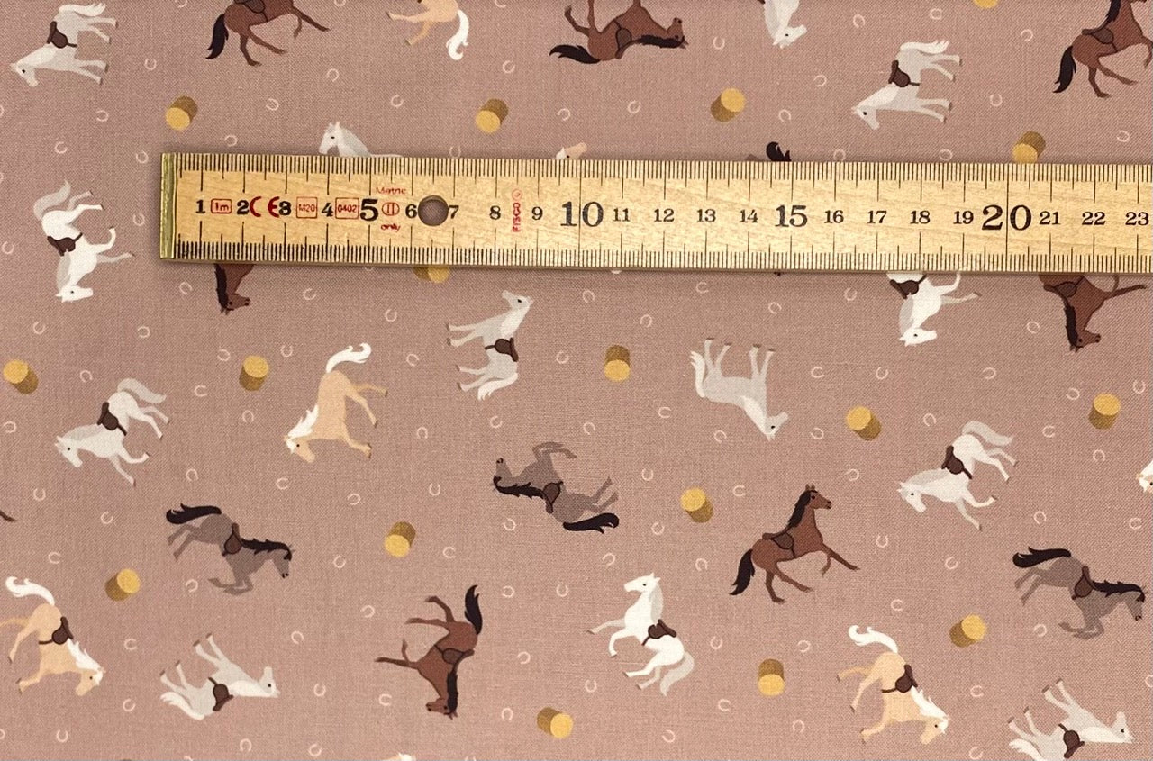 Horses on latte