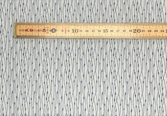 Light blue stitch stripe