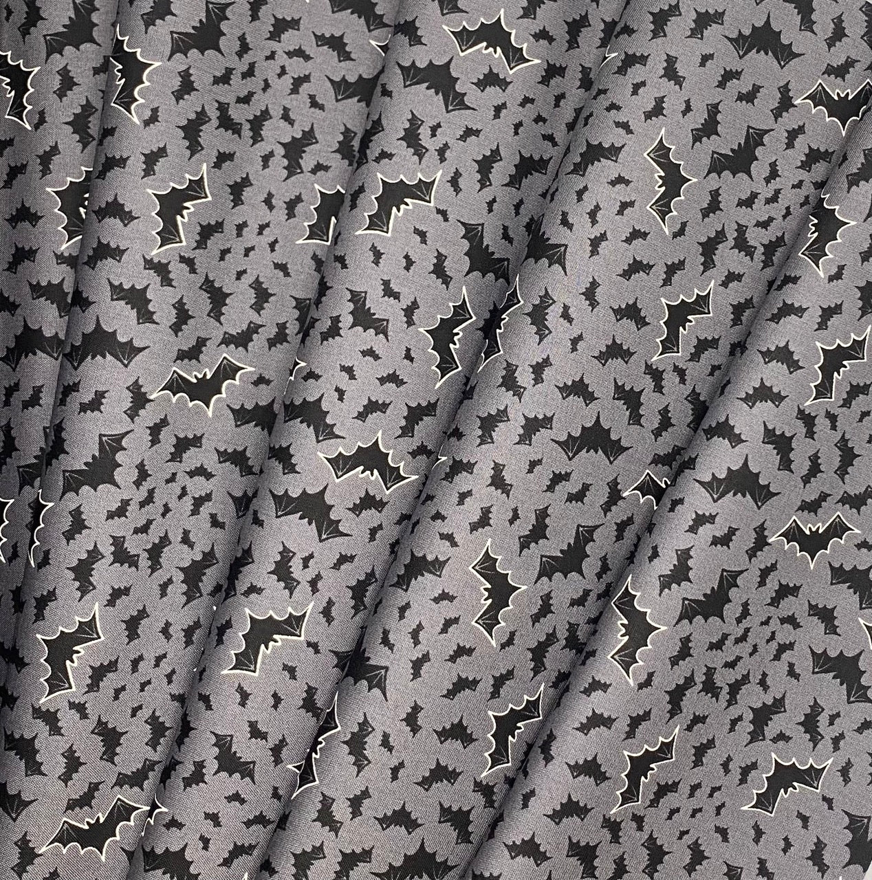 Bats on grey