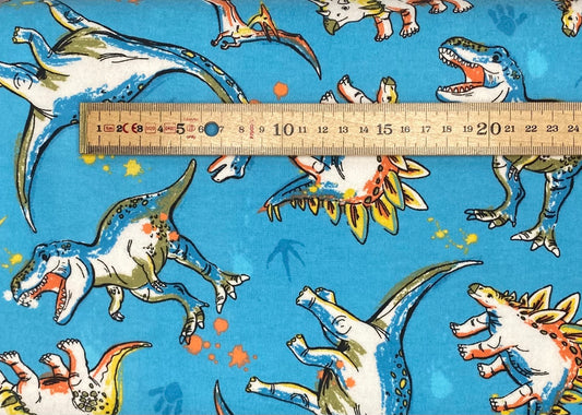 Totally Roarsome Dinos - Flannel