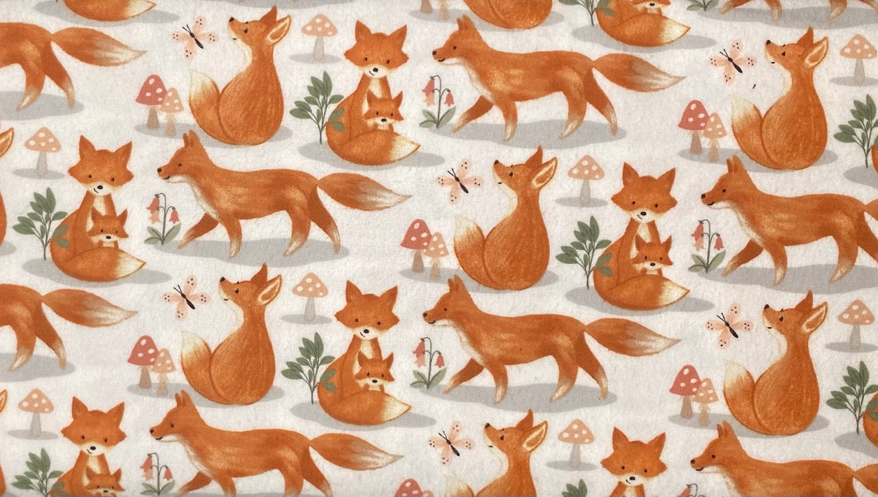 Baby in Bloom - Fox Trot - Flannel