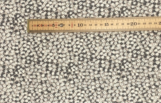 Ditzy Flowers - Grey