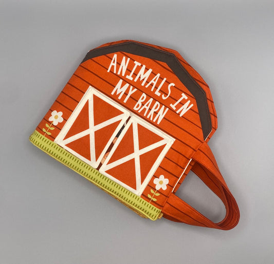 Cut and Sew Panel - Barnyard Book