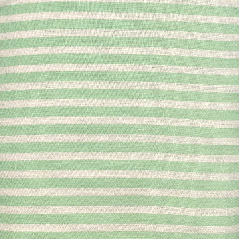 Mint Stripe Linen