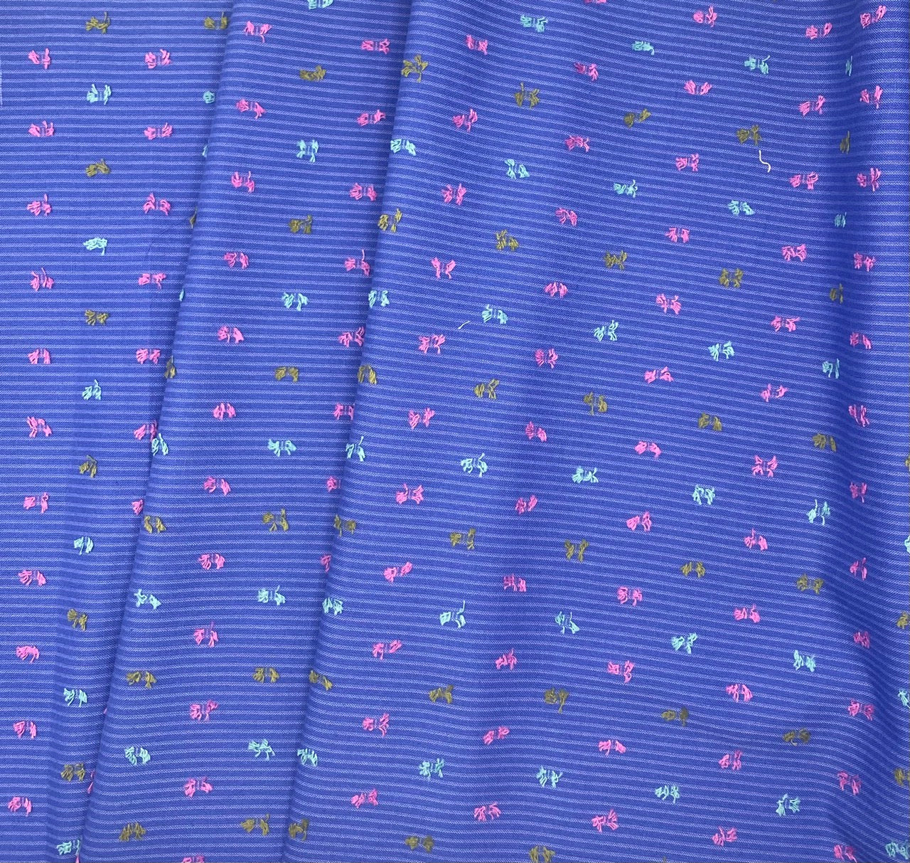 Woven Tassel - Blue
