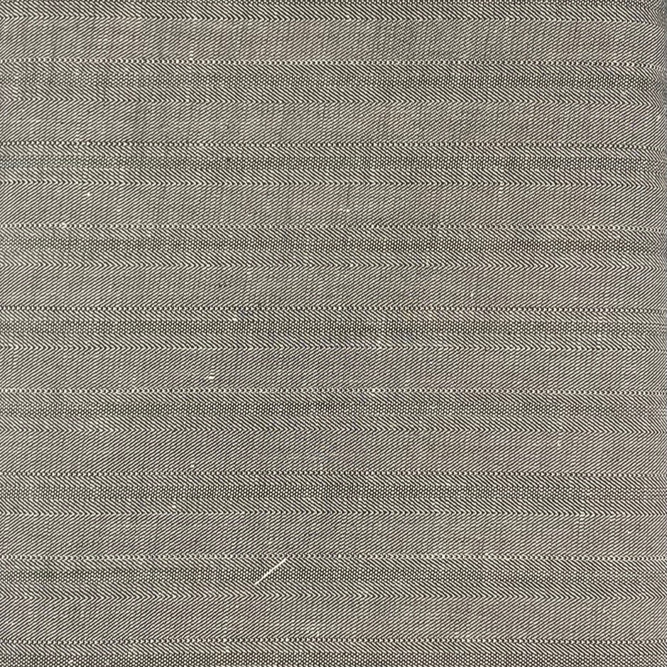 Grey Herringbone - Linen Viscose Mix