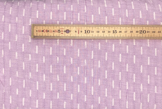 Lilac Cotton Viscose Mix