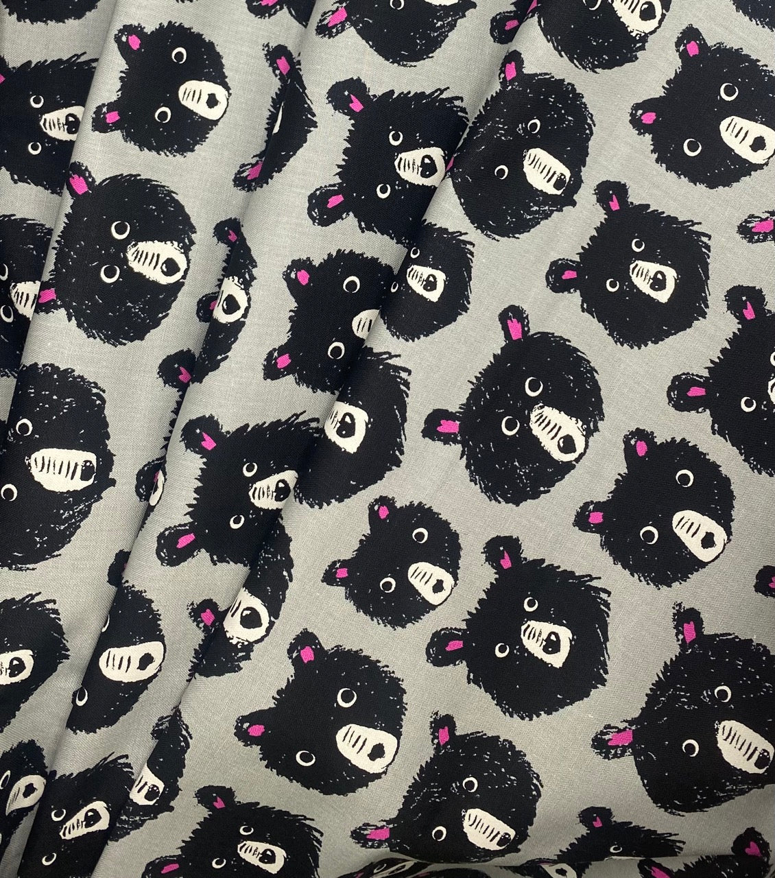 Teddy and the Bears Canvas - Steel