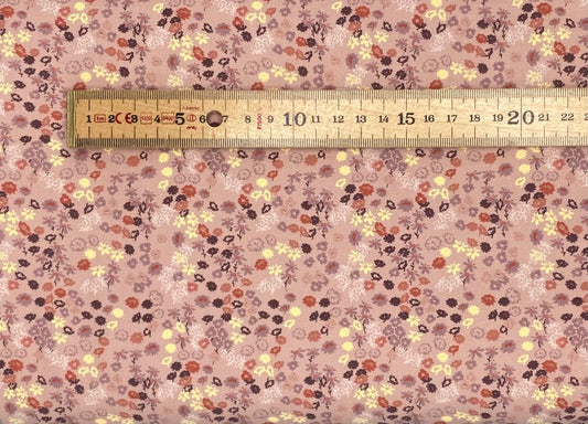 Ditzy floral on pink - Cotton