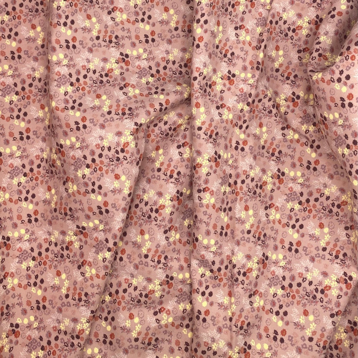 Ditzy floral on pink - Cotton
