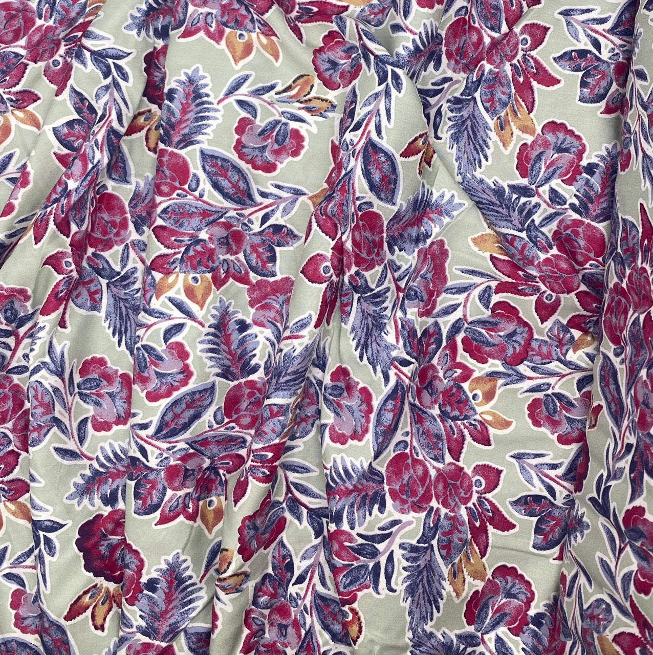 Sage Floral - Tencel