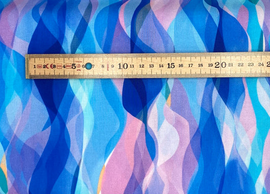 Blue Chroma Ribbons - Rayon