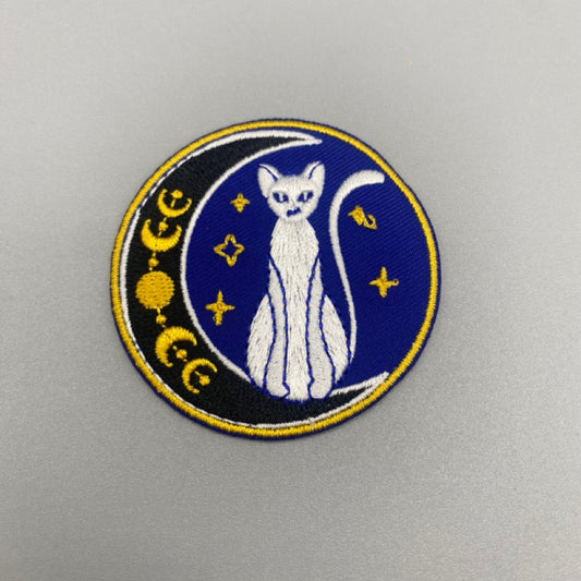 Iron on Motif: Celestial Cat