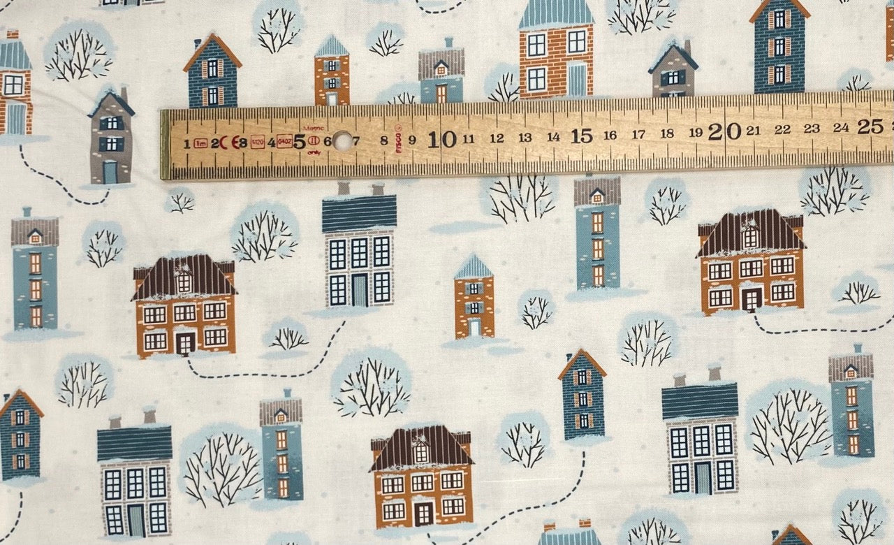 Snowy Houses