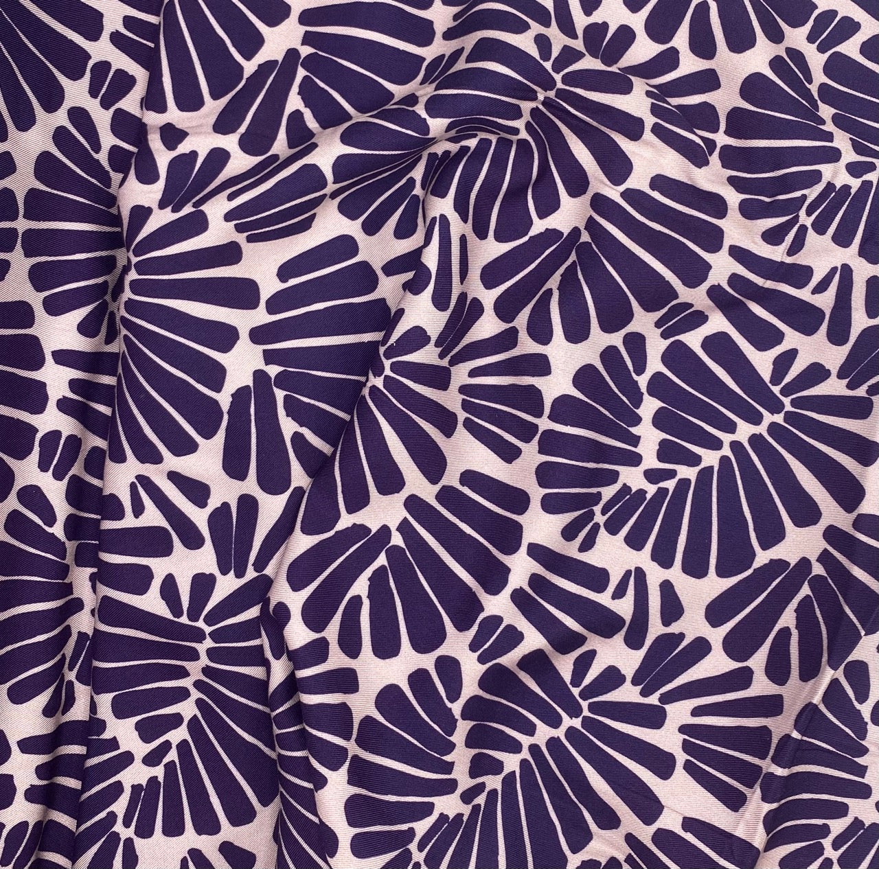 Purple Fan - Viscose