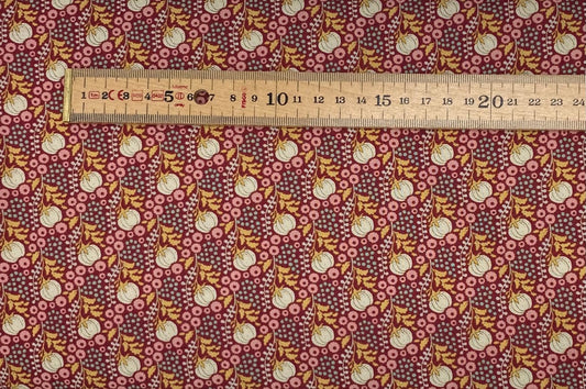 Cotton Field - Maroon