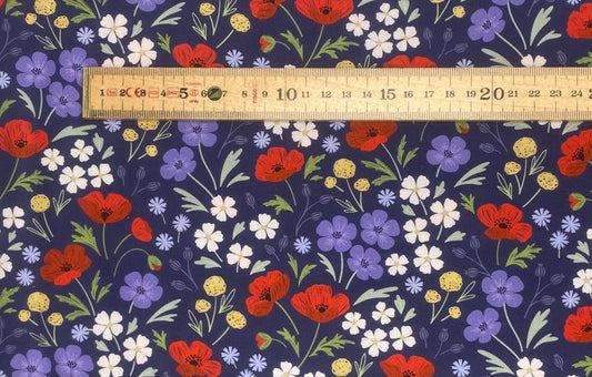 Wild Blooms - Prussian blue