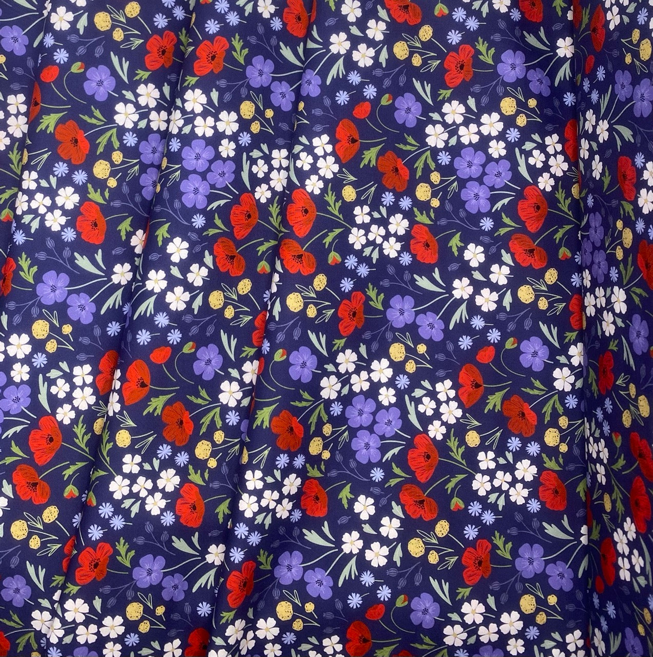 Wild Blooms - Prussian blue
