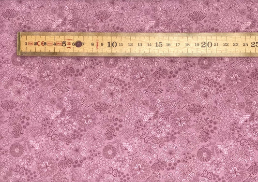 Autumn butterfly floral on heather