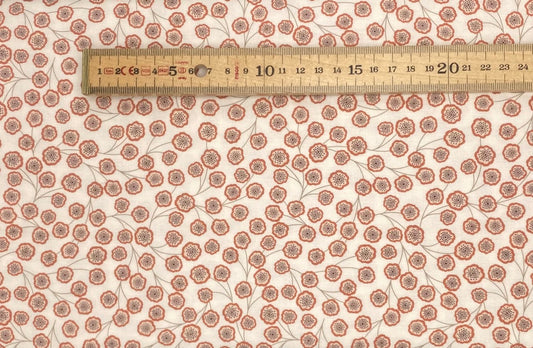 Simple flower on light stone