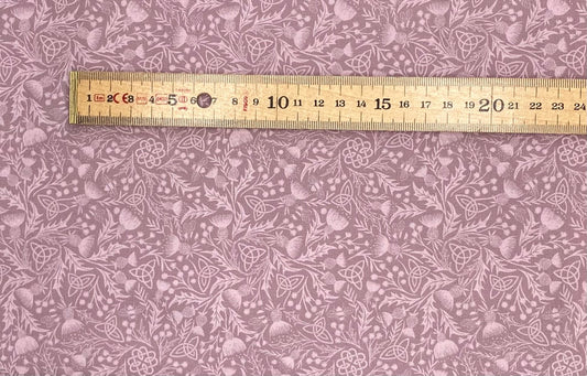 Celtic thistle on heather